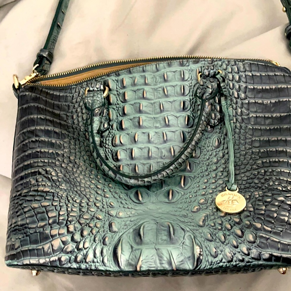 Medium Brahmin bag used  for one year!Looks Good